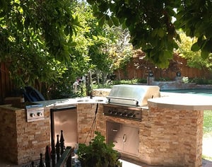 Outdoor Kitchen in Los Alto