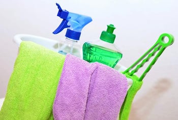Green cleaning supplies