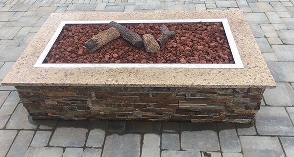 Cope fire pit and outdoor kitchen San Jose, CA
