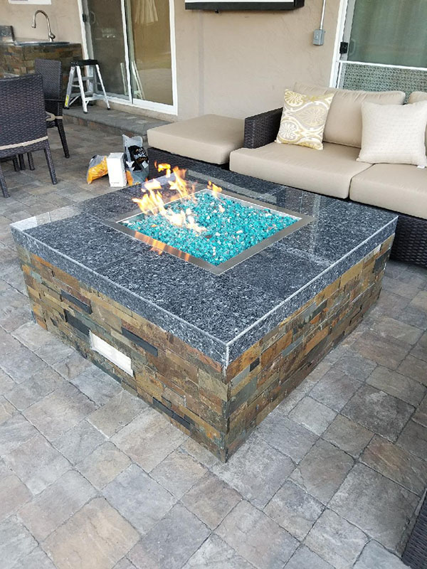 Gas Fire Pit, How To Build Your Own Gas Fire Pit Table